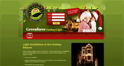 Desktop Screenshot of greenforceoutdoorlight.com